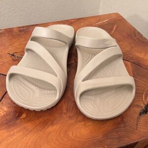 CROCS Women's Sandals in Cream